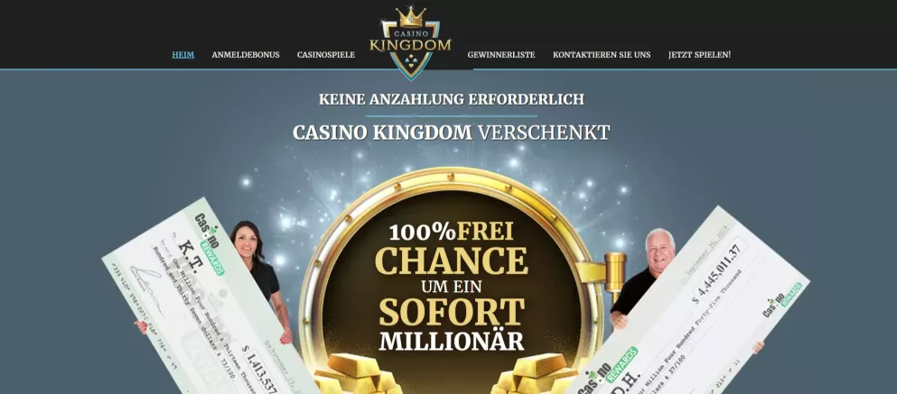 Kingdom Casino Bonusangebote und 200% Willkommensbonus